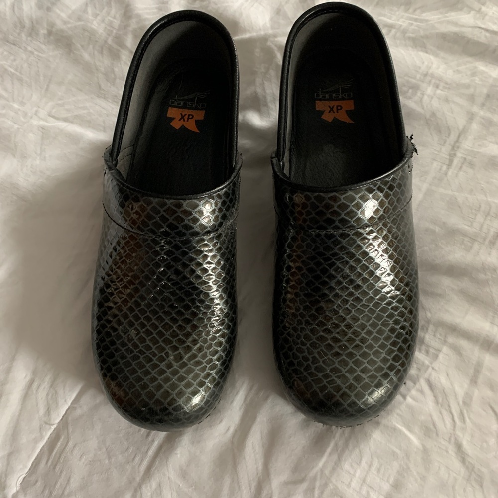 Dansko Black slip on shoes!!